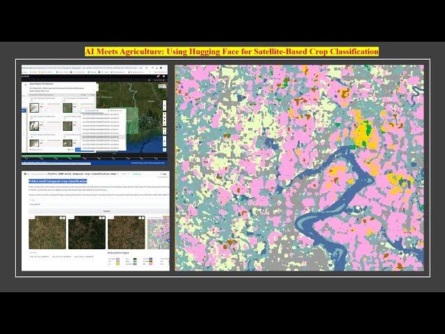 AI Meets Agriculture: Using Hugging Face for Satellite-Based Crop Classification