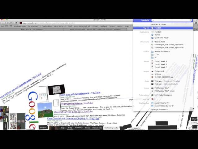 MrDoob Awesome Google Tricks!