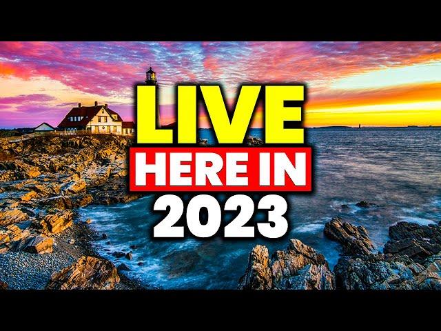 Top 10 BEST PLACES to Live in Maine For 2023