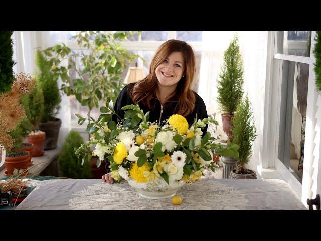 How I Build a Flower Arrangement! ️// Garden Answer