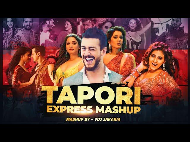 Tapori Express Mashup 2024 | VDj Jakaria | Sukhen Visual |Tapori Dance Mega Songs