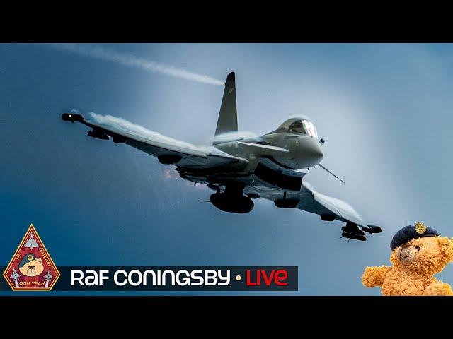 LIVE EUROFIGHTER TYPHOON FGR4 ACTION • TRAINING, POLICING AND QRA STATION RAF CONINGSBY 25.11.24