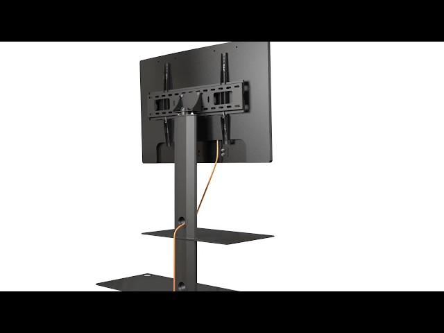 How to install a  32" - 60" TV Floor Stand + TV Mount |Texonic Model TSX10|