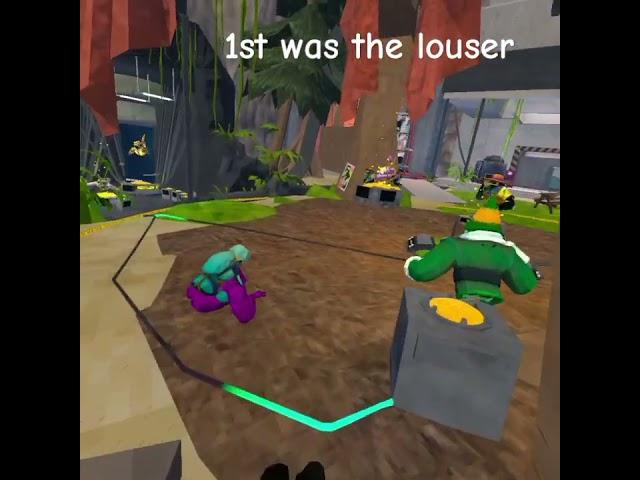 why  did 1st run over to me