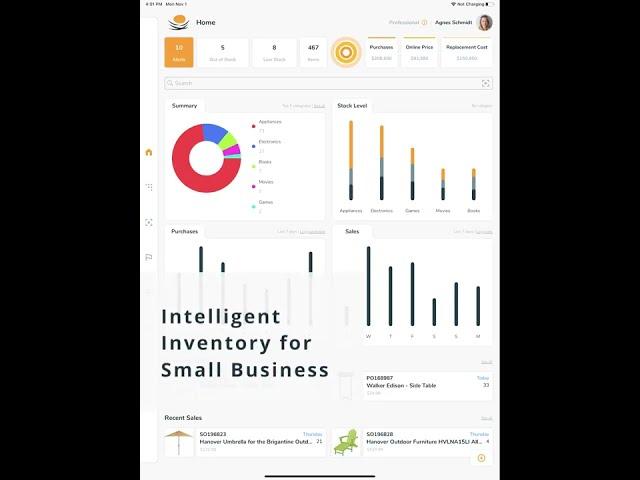Nest Egg® - Small Business Inventory Management on iPad 30s Preview (2022)