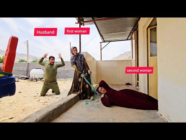 Husband's opposition to first wife's return home: Defending second wife against first wife's dangers