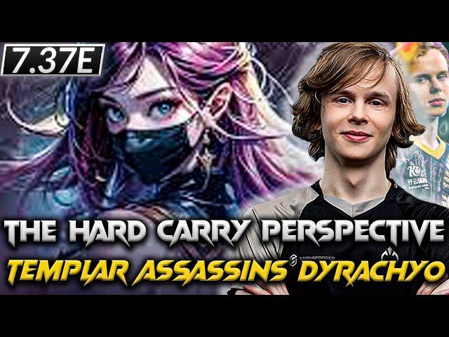 Crazy Play Dyrachyo - Templar Assassins The hard Carry - dota 2 Pro Full gameplay patch 7.37e