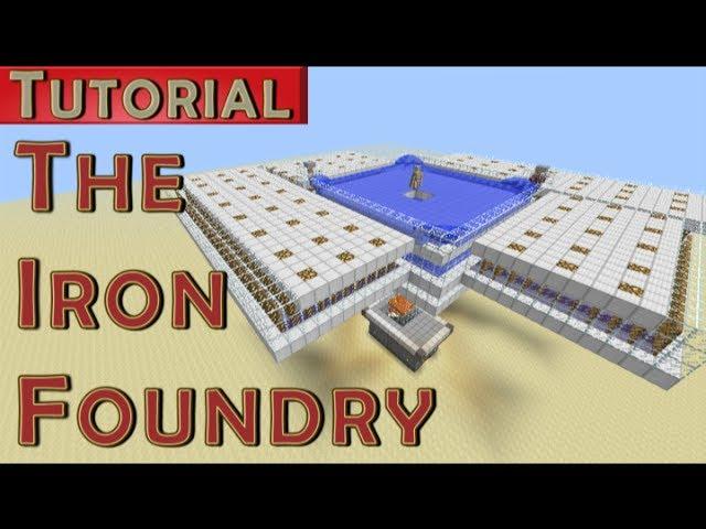 The Iron Foundry - Iron Golem Farm - 1700 Iron/hr (Works in 1.7.9)