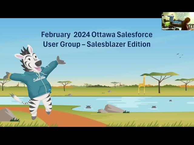 February 2024 Ottawa Salesforce User Group Meeting (Salesblazer edition)