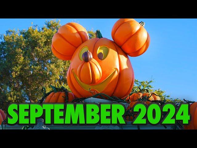 Disneyland Park - September 2024 Walkthrough: Halloween Time is Here and Park Updates [4K POV]