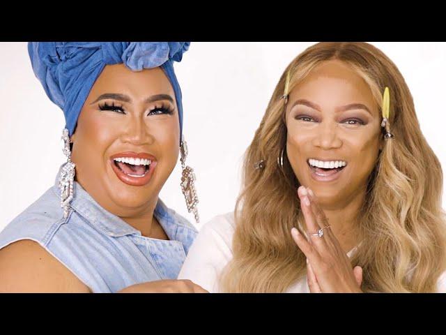 TYRA BANKS MAKEUP TRANSFORMATION | PatrickStarrr