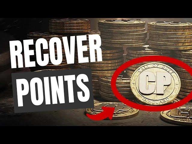 How to Get Your Lost COD Points Back