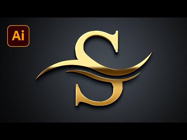 Logo Design - Premium S Letter logo Design Ideas: Step-by-Step Illustrator Tutorial