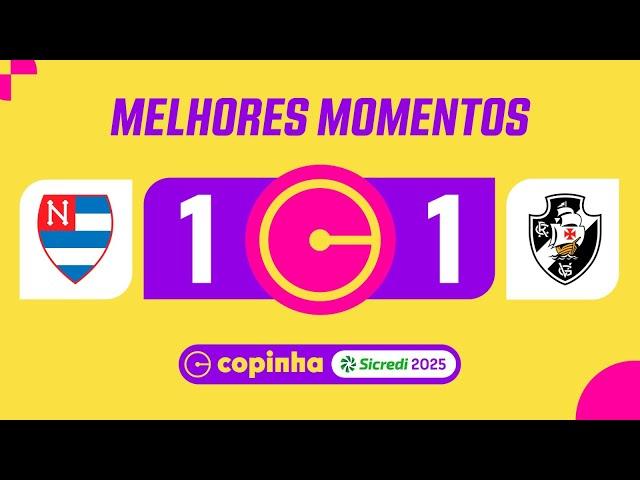 NACIONAL 1 X 1 VASCO DA GAMA | MELHORES MOMENTOS | RODADA 3 | FASE DE GRUPOS | COPINHA 2025