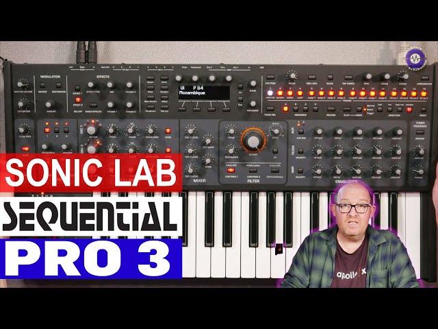 Sequential Pro 3 Synthesizer - SonicLAB Review