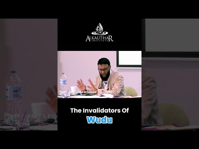 The Things That Invalidate Wudu – Must-Know for Every Muslim!