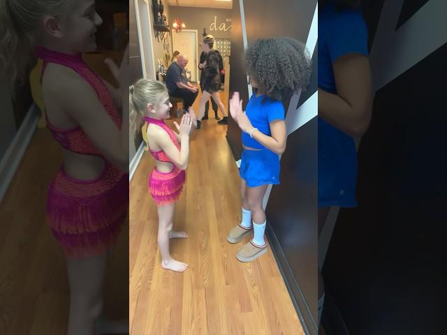 The SWEETEST little friendship ‍️ @MadilynCurtis  #besties #dance #scarlett