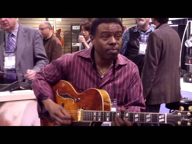 Lydian - Norman Brown @ NAMM 2013 (Smooth Jazz Family)