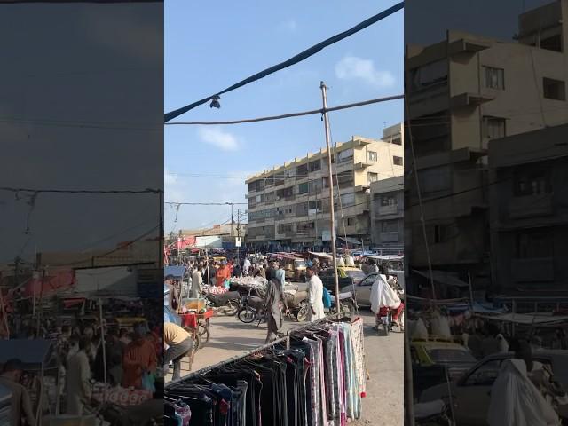 Saddar bazar Karachi on Sunday #karachistreetview #saddarbazar #saddarkarachi #saddar #karachi