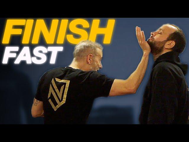 HOW to FINISH a FIGHT in 3 SECONDS || Nick Drossos