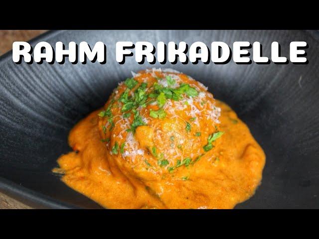 Gegrillte FRIKADELLEN mit PAPRIKA-RAHMSAUCE - perfektes SOULFOOD für JEDERMANN - BBQ-Video - 0815BBQ