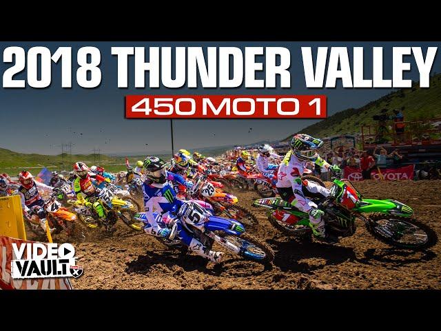 FULL MOTO: Beast Mode at Home! 2018 Thunder Valley Motocross | Tomac, Baggett, Roczen, and Barcia