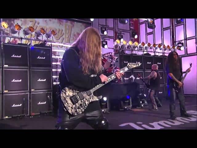 Slayer "World Painted Blood" Live On Jimmy Kimmel