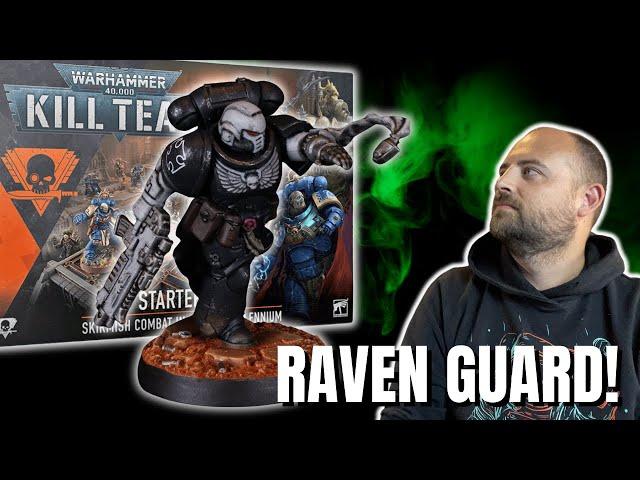 Raven Guard Space Marine for Kill Team and Warhammer 40k!