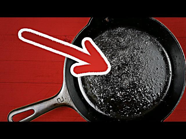 How gross is cast iron cooking?