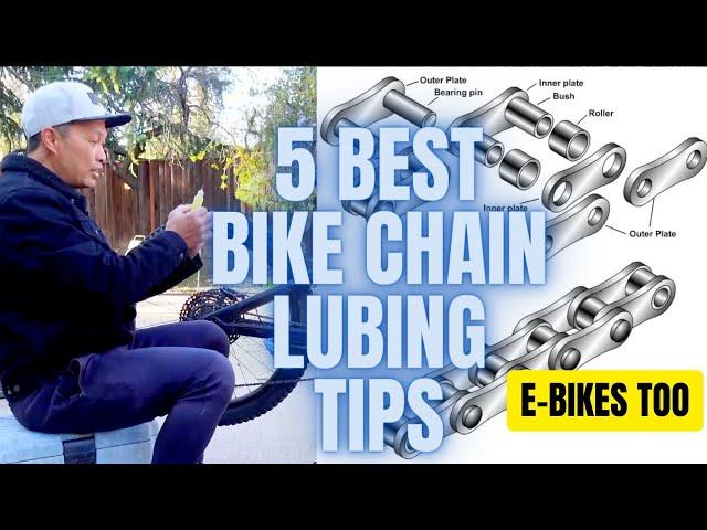 5 best tips for lubing your bike chain - How to lube your ebike, electric bike and emtb