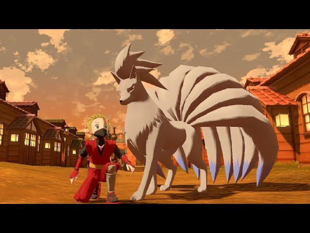 Shiny Alpha Ninetales  Pokémon Legends Arceus