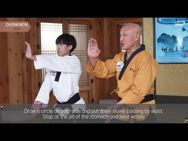 Chunkwon Poomsae explanation - Taekwondo Promotion Foundation Educational Program