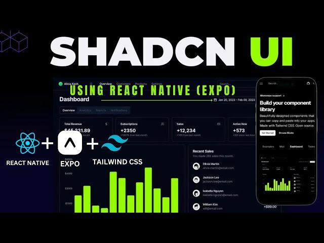  How to install shadcn UI in React Native (Expo) 