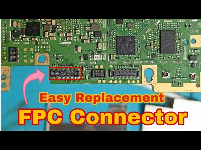 How To Replace All Mobile FPC Connector || SUPER EASY | #video #mobile