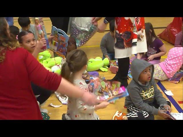 Dr. J.E. Davey School hosts 18th holiday breakfast for over 500 students