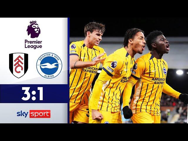 Cottagers mit großem Tabellensprung! | FC Fulham - Brighton & Hove Albion | Highlights