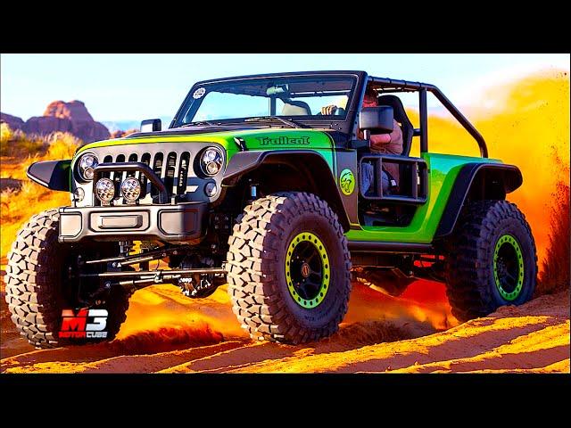 NEW JEEP TRAILCAT 2016 - FIRST CRAZY TEST DRIVE ONLY SOUND MOAB DESERT