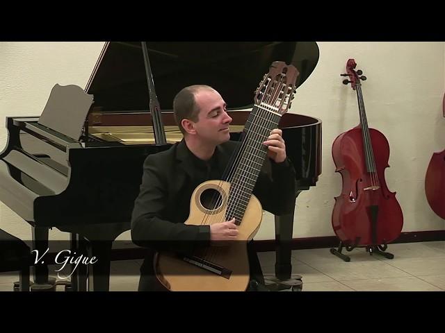 Robert De Visee "Suite nr. 6" - Admir Doçi, 13-strings guitar, Verona International Guitar Festival