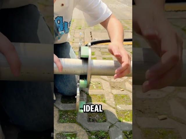 Amazing Pipe Welding Machine in Action – 60mm Double-Side Weld
