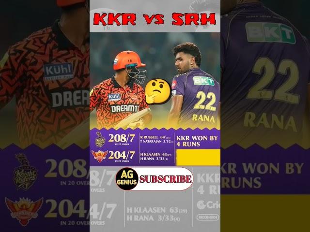 | KKR vs SRH Match Highlights | IPL 2024 Highlights | SRH vs KKR Last Over Drama | Heinrich Klassen