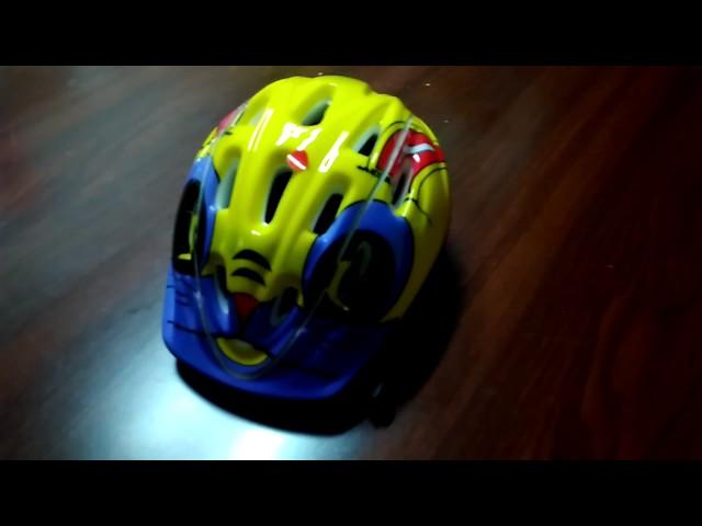 LED kid helmet