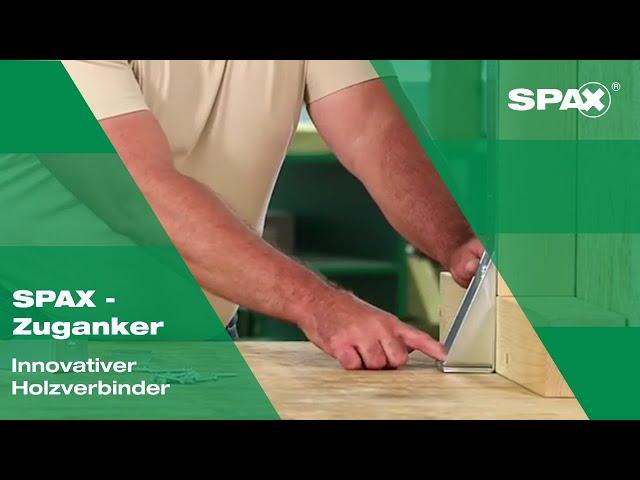 SPAX Zuganker: Innovativer Holzverbinder mit Mehrwert