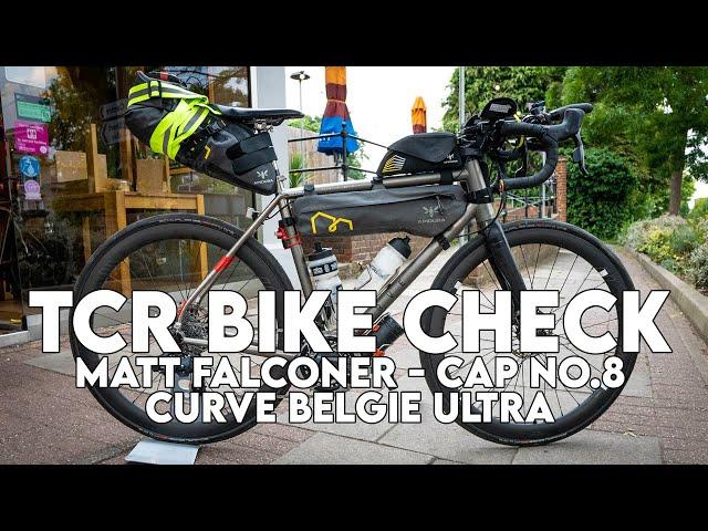 TCR BIKE CHECK - CURVE BELGIE ULTRA - Matt Falconer TCR Cap No. 8