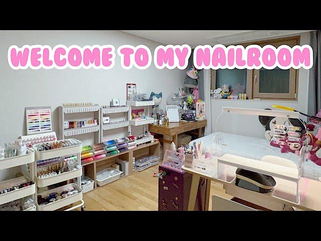 welcome to my nailroom / 탦네일 샵 오픈?! / 셀프네일방 / 셀프네일러 추천탬