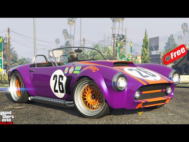 COBRA Amazing Customization 2025 & Review | FREE CAR GTA 5 Online | Shelby Cobra (AC Cobra)