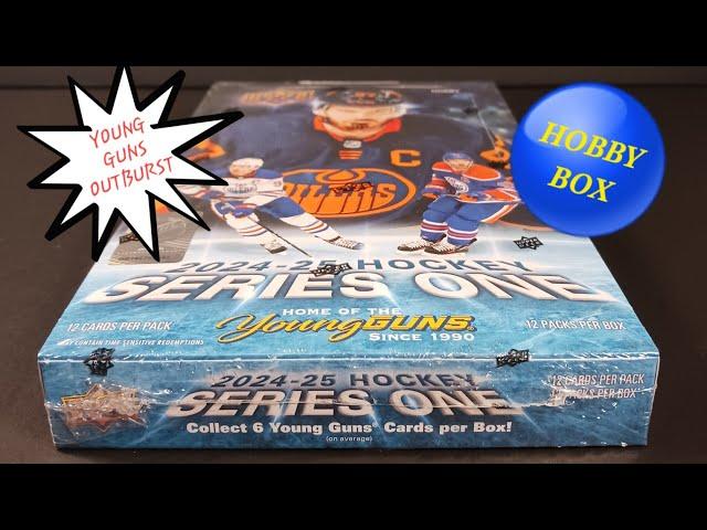 THE VOTES ARE IN ️ IS THIS BOX A WINNER? ️ 2024-25 UPPER DECK SERIES ONE HOCKEY HOBBY BOX BREAK 