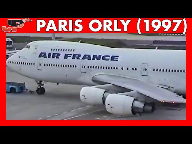 PARIS ORLY Airport Plane Spotting Memories (1997)