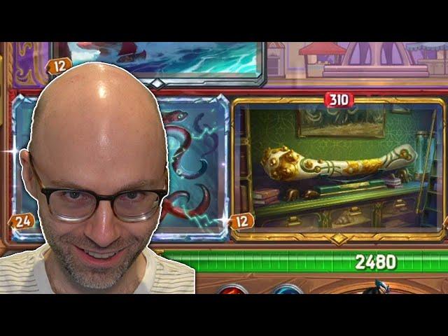 Magnus' silver femur came down on their heads (The Bazaar)