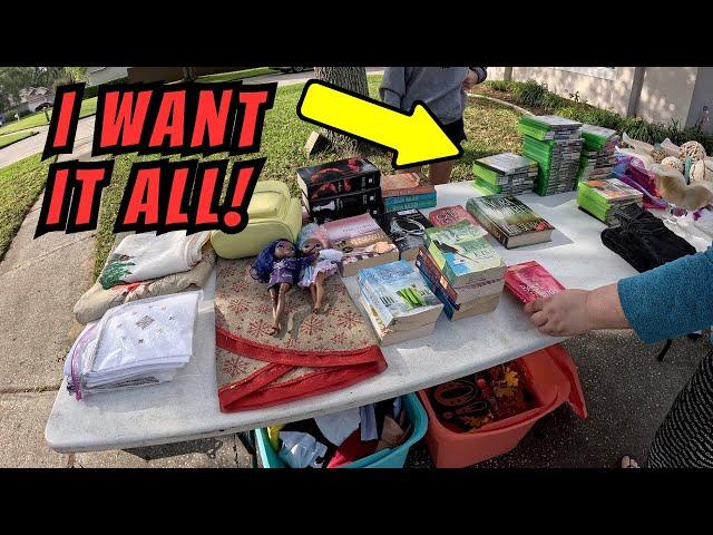 Garage Sale: How Much For It All?