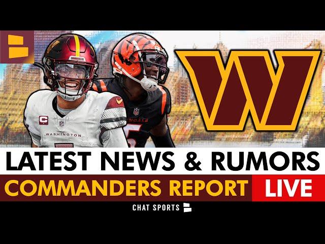 Commanders Report LIVE: Tee Higgins Trade Rumors + Jayden Daniels Gets Ranked Among Starting NFL QBs